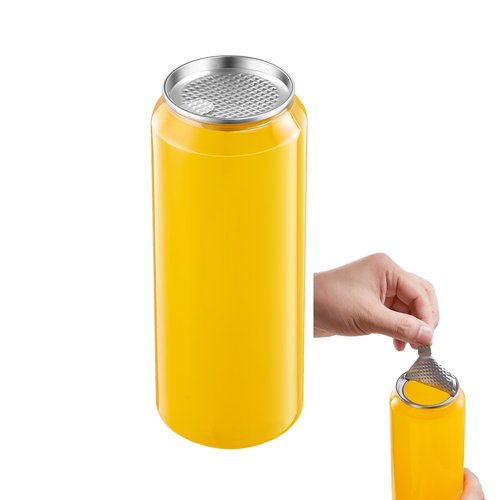 ABUKE 16.9OZ(500ml) Disposable Juice Bottles 100 Pack - Plastic Sealable Can Cups with Easy Tear Lids for Boba, Smoothie, Drinking, Clear Beverage Container (16.9, Fluid Ounces)