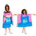 Ms. Rachel Kids Beach/Pool/Bath/Camping Hooded Towel Poncho 24" X 22", Absorbent Cotton Cover up, (Officially Licensed Product) by Franco