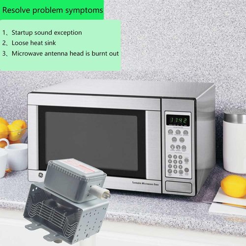 New W10754299 W11391712 Microwave Magnetron 2M226-03GWH Part for Whirlpool Microwave Oven WMH31017HZ7 Repair Part Replace W10216360, W10496310, W10210845, 8206341, PS11703077 2M319H 2M319H Magnetron