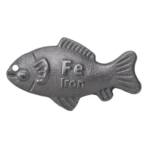 Iron Fish Cooking Tool, Iron Fish for Iron Deficiency, Natural Iron Supplement to Support Iron Levels for Vegans, Great Gift for Family and Friends (1Pack)