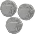 Elovener Hydro Cell A200 Humidifier Filter with Activated Carbon Compatible with BONECO & AIR-O-Swiss Ultrasonic Humidifier Water Maintenance, 3 Packs