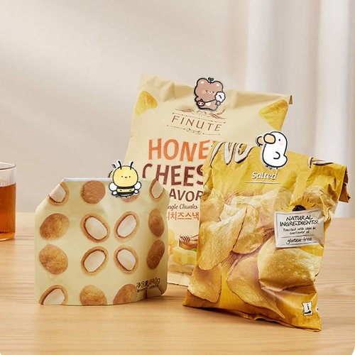 9 PCS Cute Chip Clips Food Bag Clip Set, Animal Shaped Bag Clips Funny Kitchen Snack Bag Sealer, Acrylic Chip Clip for Airtight Seal Food Storage