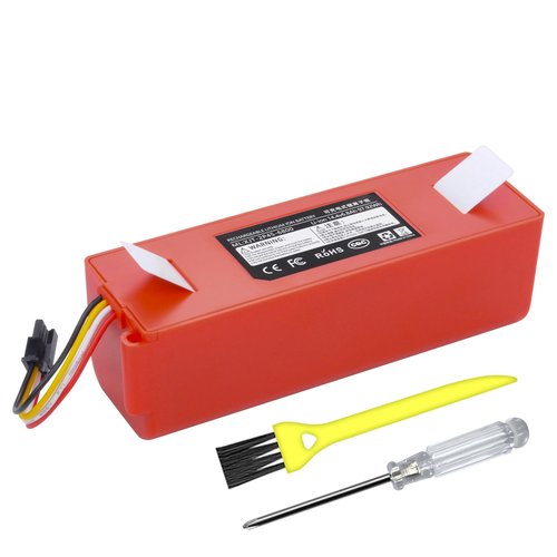 TZRONG 6800mAh Vacuum Cleaner Battery Replacement for Xiaomi Mijia Roborock S5 S6 S7 S50 S51 S52 S55 S552 S60 S65 S70 S75 T4 T6 T7 T60 T61 T65 E4 E20 E25 E35 C10 CT10 S5 Max S6 MaxV Q7 S7 Max