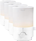 LEVOIT Humidifiers for Bedroom with Night Light(3L Water Tank)Cool Mist Top Fill Essential Oil Diffuser for Baby Nursery and Plants, 360° Nozzle, Quiet, Rapid Humidification for Home Large Room, White