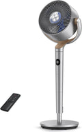 DREO Oscillating Fan - 120° Omni-Directional Circulator with Remote | 20 dB Quiet, 8 Speeds, 35-40" Height
