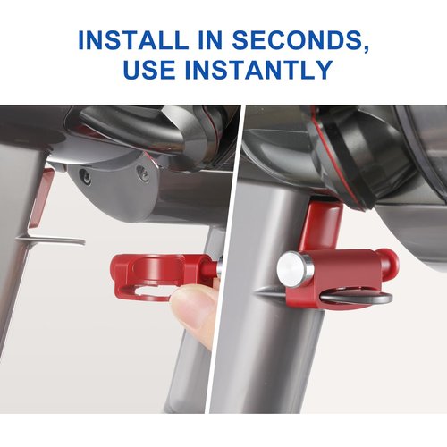 LANMU Trigger Lock Compatible with Dyson V15 V11 V10 V8 V7 V6 Absolute Motorhead Vacuum Cleaner, One-Press Switch for Easy Operation, Finger Pain Relief, Great for Long Cleaning Sessions