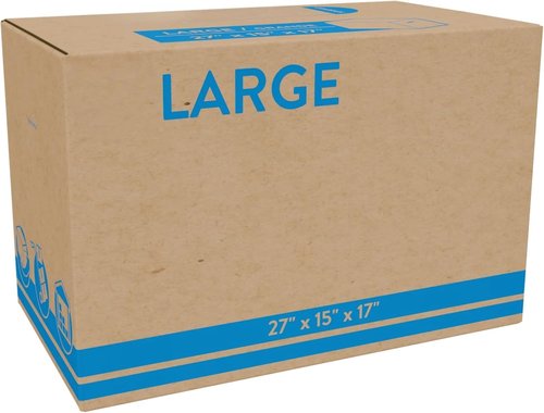 **Large Moving Boxes by [Brand Name] - Heavy Duty 27x15x17 Inch Packing & Shipping Boxes | 10 Pack for Easy Storage**