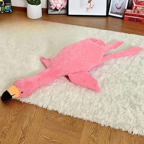 Labauxite Flamingo Stuffed Animal Plush Pillow,Pink Flamingo Soft Plush Doll Toys,Gift for Kids and Adults (62in)