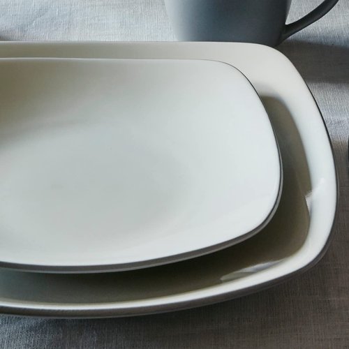 Noritake Colorwave Slate 4-Piece Square Place Setting, Service for 1
