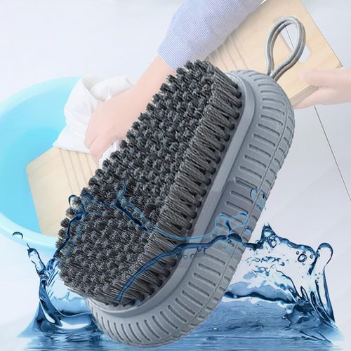Cleaning Scrub Brush for Laundry Carpet - Carpet Cleaning Brush, Laundry Brush for Stains on Clothes, Scrub Brushes for Cleaning, Laundry Scrub Brushes for Clean Carpet,Clothes,Shoes,Tile etc. 2 Pack