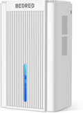 Dehumidifier | 95OZ Home Dehumidifier for 1000 Sq.Ft - Quiet Operation with Auto Shut Off & 7 Color Ambient Light (White)