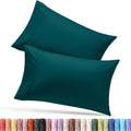Utopia Bedding Queen Pillow Cases - Soft Brushed Microfiber - 2 Pack, Fade Resistant | Teal 20 x 30 Inches