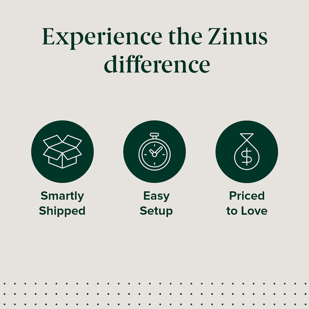 Zinus Nadia Adjustable Bed Frame - Electric Reclining Platform Base with Wireless Remote | Queen Size