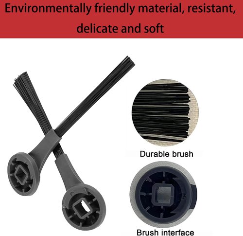 Side Brush for Shark AI AV2501S, AV2501AE, AV2511AE, RV2502AE, RV2520AOUS, AV2510AOUS Robotic Vacuum Cleaner Replacement Parts - 8 Pack