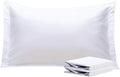 NTBAY King Pillow Shams - Super Soft Brushed Microfiber 20x36 Sham Covers | Wrinkle, Fade, Stain Resistant, White - 2 Pack
