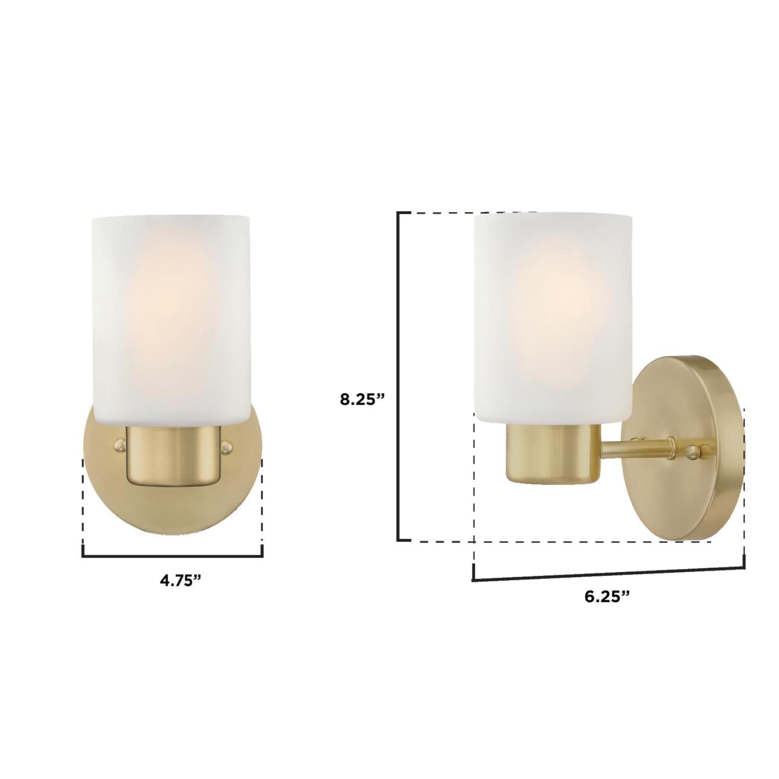 Westinghouse 6354000 Sylvestre One Light Wall Fixture, Oil Rubbed Bronze