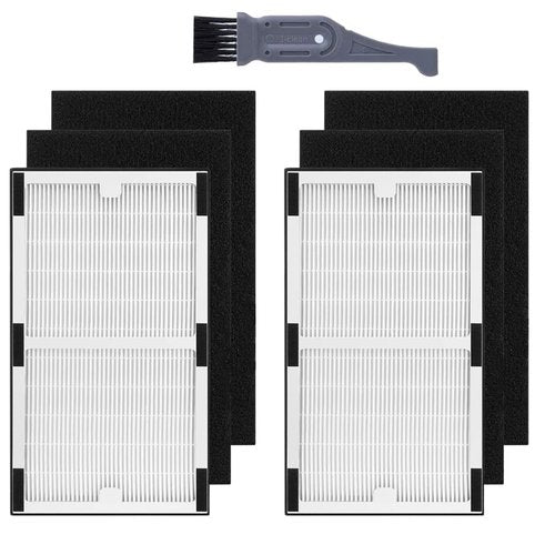 I clean Replacement Idylis Air Purifier Filters C,Compatible with Idylis Air Purifiers IAP-10-200, IAP-10-280, Model # IAF-H-100C