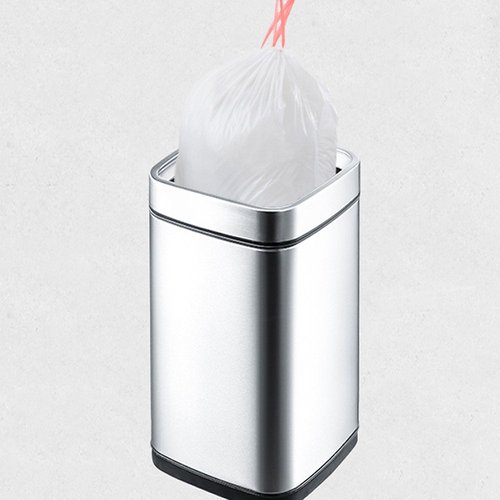 Orino Ultra Strong Garbage Bags 8 Gallon Trash Can Liners for Kitchen and Office Unscented White Drawstring Trash Bags, 60 Count 0.74 mil 22" x 24"
