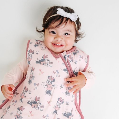 Premium 3-Layer Knit Sleep Bag 1.7 TOG "Minnie Mouse" by Copper Pearl