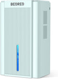Skiennix 95OZ Dehumidifier for Home - Quiet Operation with Auto Shut Off & 7 Color Ambient Light | Ideal for 1000 Sq.Ft Spaces (Pale Turquoise)