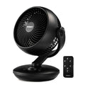 SIGBOT Fan for Bedroom with Remote,Ultra Quiet Desk Fan,with 3 Modes,8 Speeds,9-Hour Timer,10 inch,High-Velocity Air Circulator Fan,Oscillating Table Fan,Touch Control,for Home,Dorm,Clinic & Office