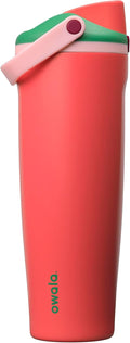 Owala FreeSip Sway Insulated Water Bottle - 40oz Stainless Steel with Two-Way Spout & Straw | Leak Proof, BPA Free, Strawberry Fields