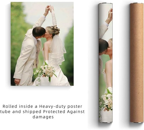 Canvas Prints | Custom Triptych Poster - Unframed 12x16 Set of 3 - Turn Your Photos Into Stunning Wall Art