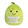 Kingwee Positive Emotional Support Pickle Plush Toy, 16 Inch Funny Pickle Stuffed Animal, Large Ultrasoft Plushie Cucumber Pillow, Stress Relief Gift for Women & Men, Girls, Coworkers