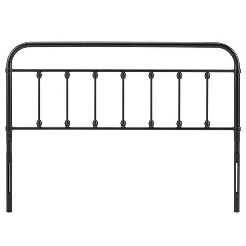 Modway MOD-6152-BLK Sage Twin Metal Headboard, Black