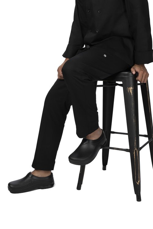 Chef Works Unisex Sustainable Lightweight Pants, Black, Small