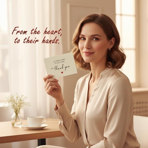 25 Pack Premium Elegant Thank You Cards with Envelopes & Stickers – Blank Inside Personalized Notes, Perfect for Weddings, Baby Showers, Small Business, Bridal Showers, Birthdays, Graduations & Gifts