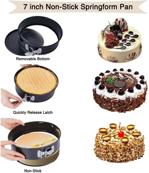 Instant Pot Accessories - 73 PCS Set for 5/6/8 Qt Pressure Cooker | Includes Steamer Baskets & Non-Stick Pan