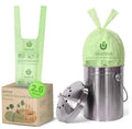 Small Compost Bags 2.6 Gallon with Handles,0.71 Mil Extra Thick Kitchen Food Scrap Bags,Compostable Trash Bags mini Certified by BPI &Europe OK Compost, 9.84L