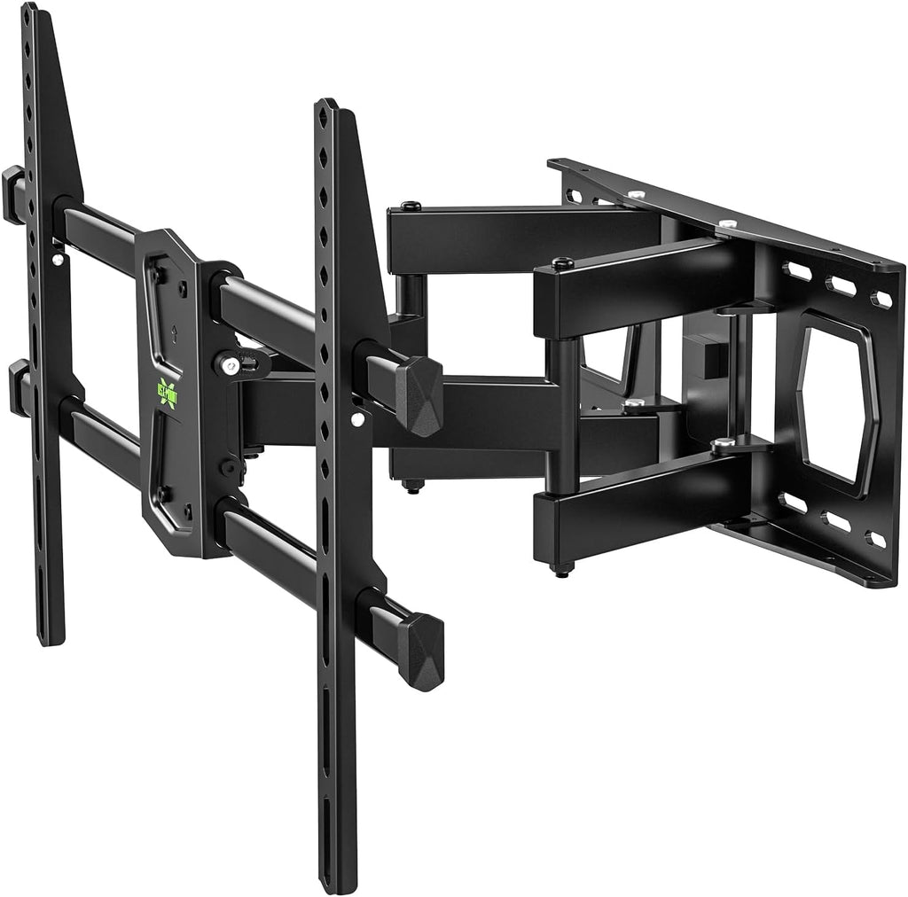 USX MOUNT Full Motion TV Wall Mount - Fits 42-82 Inch TVs Up to 120lbs | Articulating Swivel & Tilt, Max VESA 600x400mm