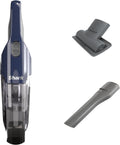 Shark Cyclone Handheld Vacuum - Powerful HyperVelocity Suction with 8" Crevice Tool | Navy Blue/Grey