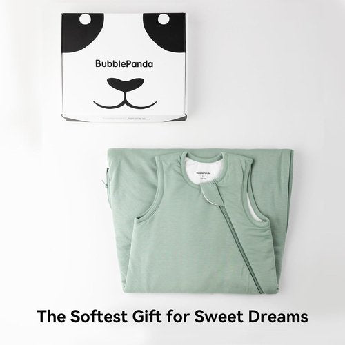 **Skiennix Bamboo Sleep Sack - Ultra Soft 1.0 Tog Baby Wearable Blanket | 6-12 Months, Unisex**