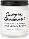 Farewell Gifts for Coworkers, Retirement Gifts - 9oz Lavender Scented Soy Wax Candle - Coworker Leaving, Goodbye, Going Away Candle Decoration for Women, Friend, Men, Work Bestie, Moving Away
