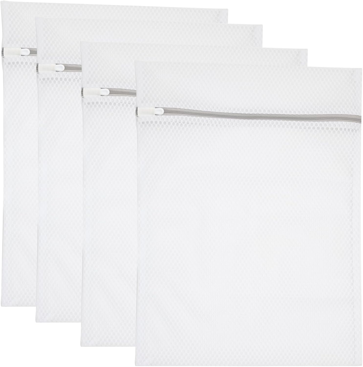 Skiennix Mesh Laundry Bags - Set of 4 Delicate Washing Bags | 12 x 16 Inches for Lingerie