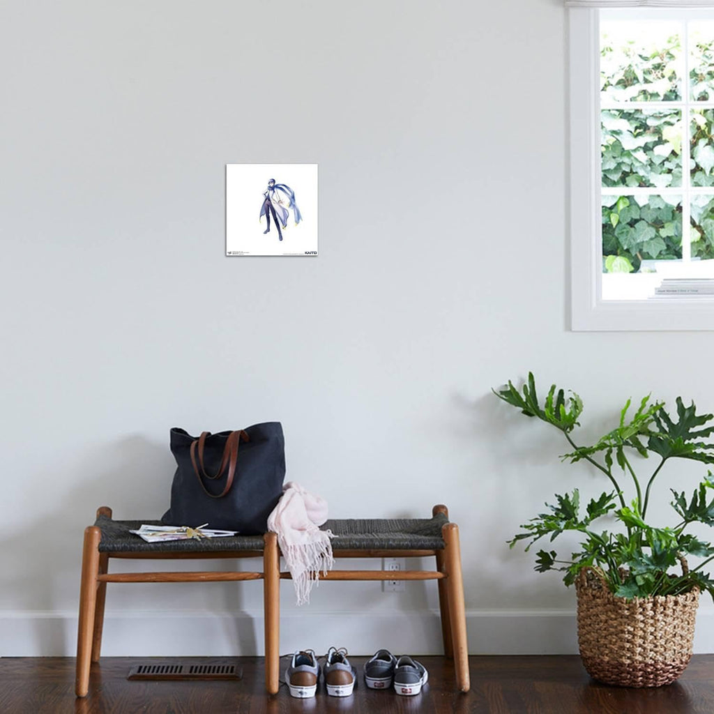 Trends International Gallery Pops Hatsune Miku - Kaito Canvas Wall Art Wall Poster, 12.00" x 12.00", Stretched Canvas