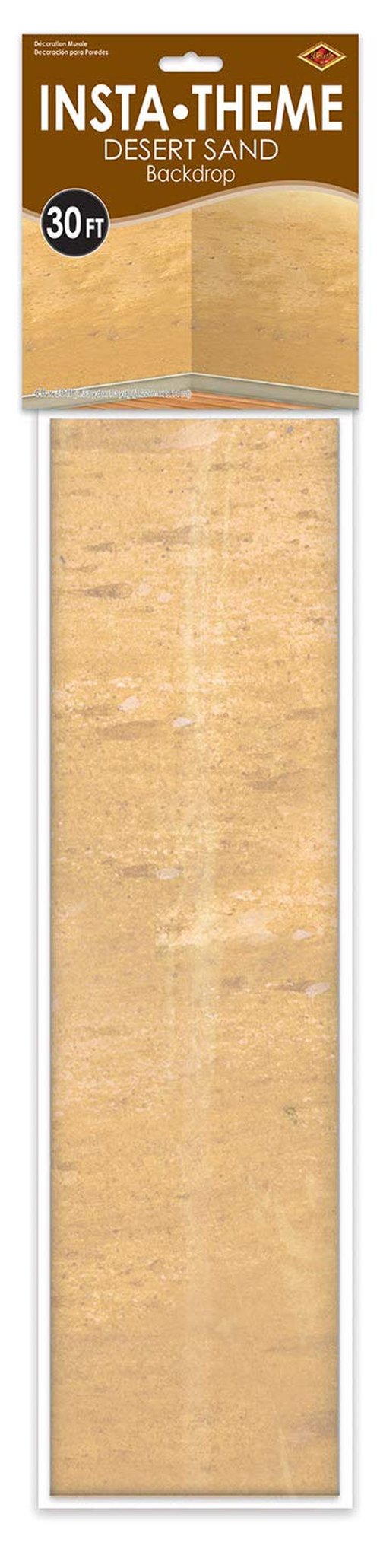Beistle Desert Sand Backdrop Party Accessory (1 Count) (1/Pkg)