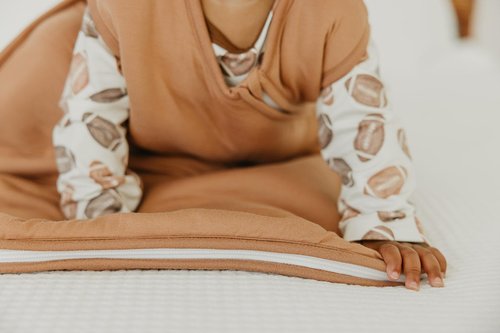 Copper Pearl Premium 3-Layer Knit Sleep Bag 2.5 TOG Pecan