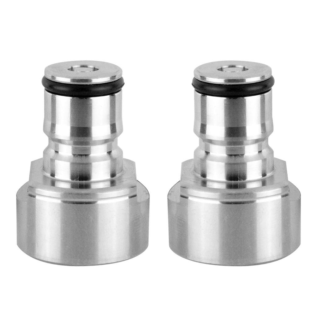 Kegco Coupler Adapters, Ball Lock, Stainless Steel