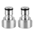 Kegco Coupler Adapters, Ball Lock, Stainless Steel