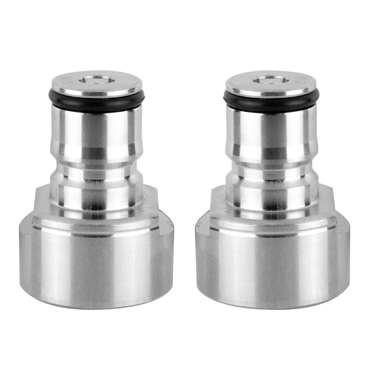 Kegco Coupler Adapters, Ball Lock, Stainless Steel