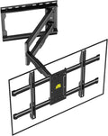Forging Mount Corner TV Mount - Long Arm Full Motion Wall Mount for 37-75 Inch TVs | Swivel & Tilt, Max VESA 600x400mm
