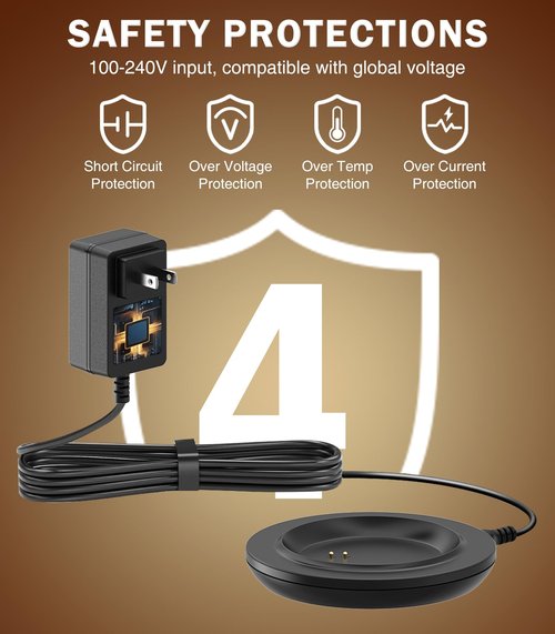 Kepwam Charging Coaster – Compatible with Kepwam T1, T2, and T2 Plus Self-Heating Coffee Mugs Only