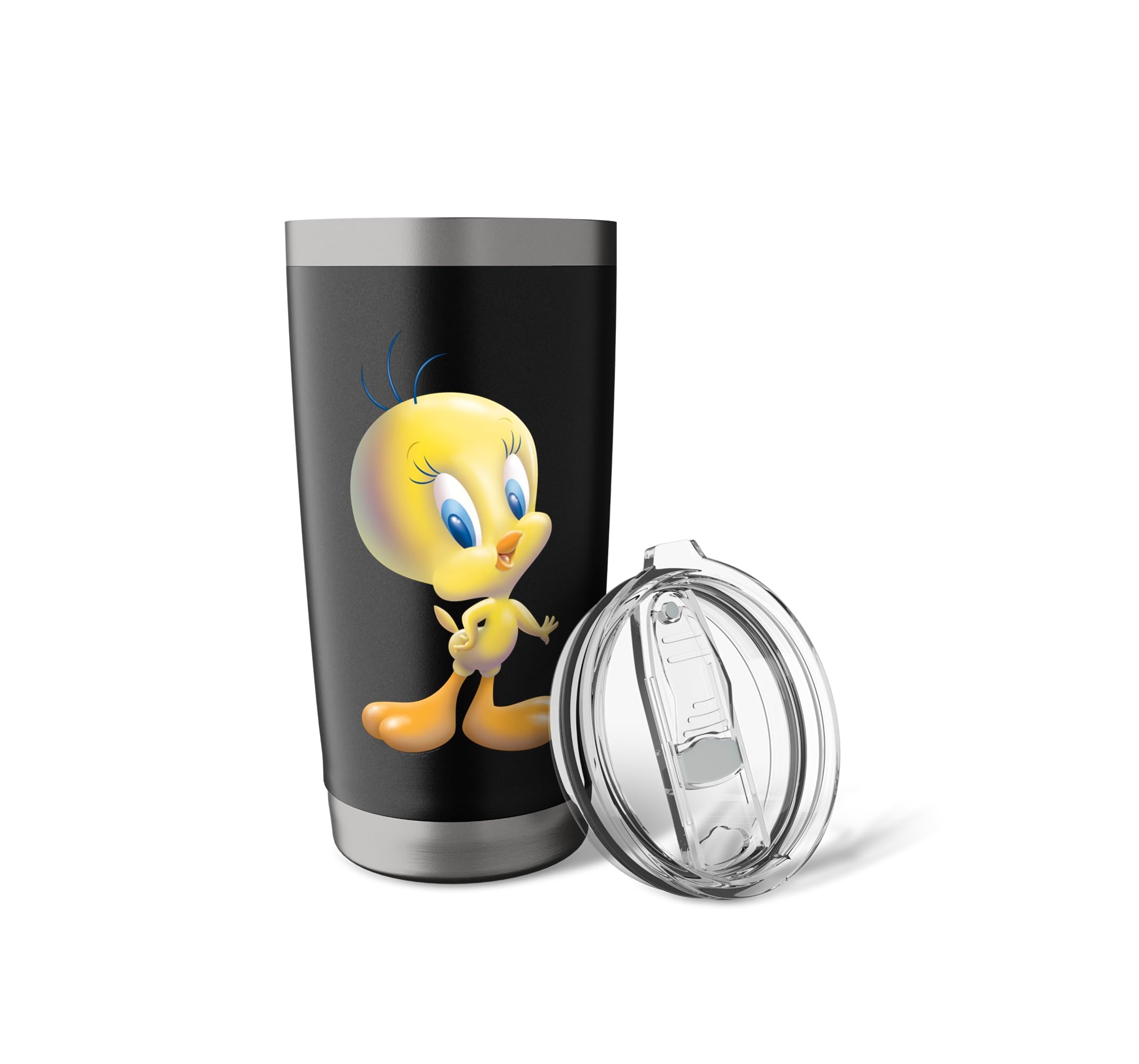 Looney Tunes Tweety Bird Airbrushed Stainless Steel Insulated Tumbler