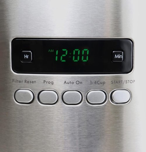 Kenmore 40706 12-Cup Coffee Maker - Programmable Aroma Control in Stainless Steel