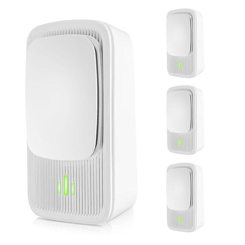 Plug In Negative Ion Air Purifier – 4 Pack Quiet Three-speed Adjustment Air Ionizers, Mini Air Fresheners for Home, Bedroom, Office, Kitchen, Portable Odor Eliminator for Smoke, Dust, Pet Smell