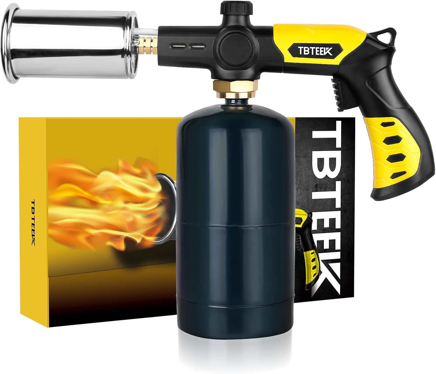 TBTEEK Cooking Torch - Powerful Culinary Grilling Torch for Searing Meat & BBQ | Propane Torch
